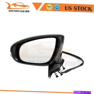 US~[ 13-17NTXLS460 LHp[tH[hM܂胉CgM~[ For 13-17 Lexus LS460 LH Power Fold Signal Puddle Light Heated Mirror Memory