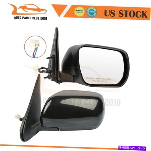 US�~���[ 2006-2014�X�Y�L�O�����h�r�^���p���[�@�\�u���b�NLH��RH�T�C�h�~���[ Fits 2006-2014 Suzuki Grand Vitara Power Function Black LH &RH Side Mirrors�y���s�A���i�z