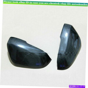 US~[ 2011 -2017 for Volvo S60 V40 V60J[{t@Co[~[Jo[ǉX^C 2011 - 2017 For Volvo S60 V40 V60 Carbon Fiber Mirror Cover Add On Style