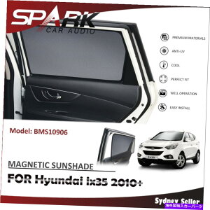 �T���V�F�[�h CT���C�Ԃ̑��T���V�F�[�h�u���C���h���b�V���q�����_�CIX35 2010+�̃��A�h�A CT MAGNETIC CAR WINDOW SUN SHADE BLIND MESH REAR DOOR FOR Hyundai ix35 2010+�y���s�A���i�z
