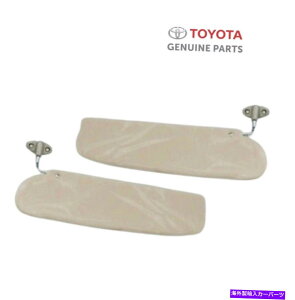 �T���V�F�[�h �g���^�{���̃����h�N���[�U�[69-78 BJ40 FJ40 FJ45 FJ55�T���V�F�[�h�o�C�U�[�Z�b�gOEM Toyota Genuine Land Cruiser 69-78 BJ40 FJ40 FJ45 FJ55 Sun Shade Visors Set OEM