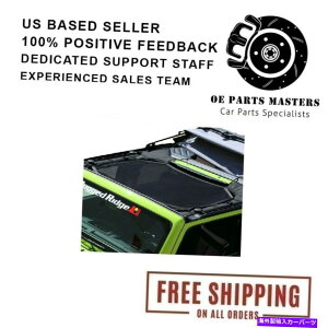 TVF[h ȃbW13579.04W[vO[̂߂̍tgGNvXTVF[hJK 07-18 Rugged Ridge 13579.04 Black Front Eclipse Sun Shade For Jeep Wrangler JK 07-18