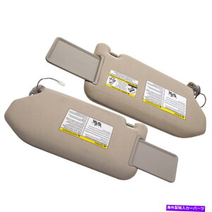 �T���V�F�[�h Infiniti QX60 2014-2017 96401-9pb0a�̍��E�̃T���o�C�U�[w/���C�g�t�� Left and Right Sun Visor W/ Light for Infiniti QX60 2014-2017 96401-9PB0A�y���s�A���i�z