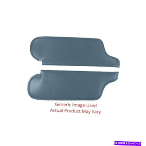 TVF[h 1964ÑToCU[NCX[300CyAj[[J[j[|[gRo[`uu[ Sun Visor for 1964 Chrysler 300 Imperial New Yorker Newport Convertible Blue