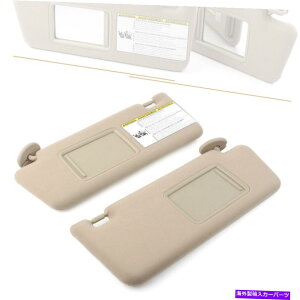 TVF[h yALRTChToCU[TVF[hg^^R}2005-2015 w/o Pair L&R Sides Sun Visor Sun Shade Beige for Toyota Tacoma 2005-2015 W/O Light