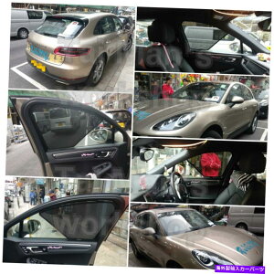 TVF[h 7 PC̃|VF}JZbg̎CTVF[h Magnetic Sunshade for Porsche Macan Set of 7 pcs
