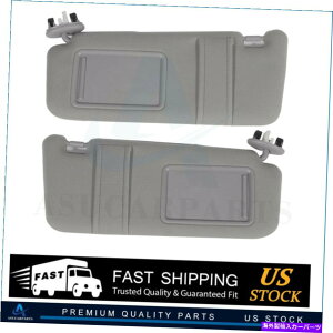 TVF[h 06-11̃g^JʂݕzToCU[ +ETChthS For 06-11 TOYOTA CAMRY Plush Cloth Sun Visors Left + Right Side W/Vanity Light