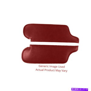 TVF[h 1964ÑToCU[NCX[300CyAj[[J[j[|[g^bNbh Sun Visor for 1964 Chrysler 300 Imperial New Yorker Newport Metallic Red