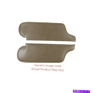 TVF[h 1960ÑToCU[NCX[CyARo[`uoC\g[y Sun Visor for 1960 Chrysler Imperial Convertible Bison Taupe