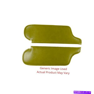 �T���V�F�[�h AMC AMX Javelin 1971-74�t�@�[�X�g�o�b�N�}��Ember Gold�̃T���o�C�U�[ Sun Visor for AMC AMX Javelin 1971-74 Fastback Coachman Ember Gold�y���s�A���i�z