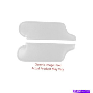 TVF[h 1972-73v}XN[_oN[_n[hgbvR[`}zCg̃ToCU[ Sun Visor for 1972-73 Plymouth Cuda Barracuda Hardtop Coachman White