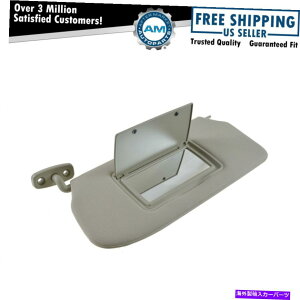 サンシェード OEM 96401-ZJ65Aサンバイザー&バニティミラーベージュの布は07-10セントラのためにLHを残しました OEM 96401-ZJ65A Sun Visor & Vanity Mirror Beige Cloth Left LH for 07-10 Sentra