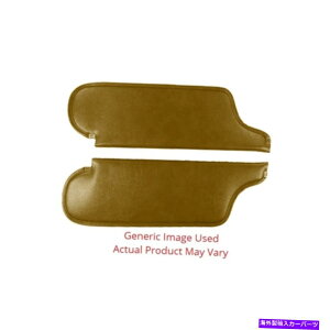 TVF[h LfbNGhh1967-68n[hgbvobNXL̃ToCU[ Sun Visor for Cadillac Eldorado 1967-68 Hardtop Perforated Buckskin