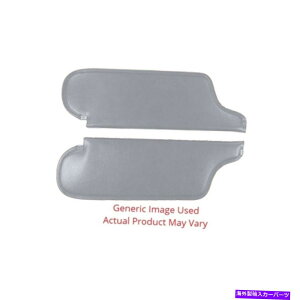 TVF[h 1959-60|eBAbNJ^i2/4hAZ_X^[̃ToCU[i񕜂̂݁jVo[ Sun Visor for 1959-60 Pontiac Catalina 2/4-Door Sedan Star (Recover Only) Silver