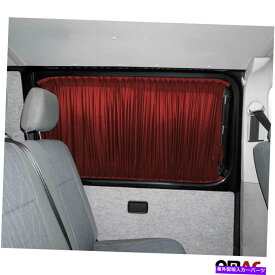 サンシェード 窓カーテンサンシェードオートアクセサリー10pcs red for mb sprinter 2006-2018 Window Curtain Sunshade Auto Accesory 10pcs Red For MB Sprinter 2006-2018