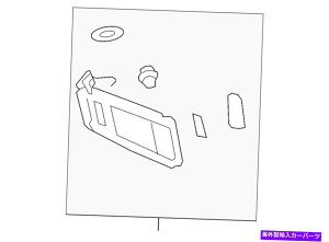 TVF[h {GMCgJV~AhCo[TChTVF[h22794665 Genuine GM Light Cashmere Driver Side Sunshade 22794665