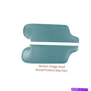 TVF[h 1960ÑToCU[NCX[CyARo[`uoC\^bN^[RCY Sun Visor for 1960 Chrysler Imperial Convertible Bison Metallic Turquoise