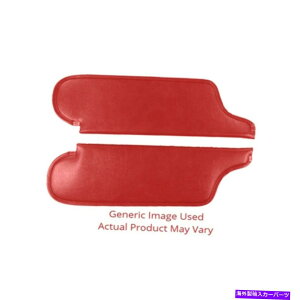 TVF[h |eBAbN{lr̃ToCU[1965Ro[`u}h[huCgbh Sun Visor for Pontiac Bonneville 1965 Convertible Madrid Bright Red