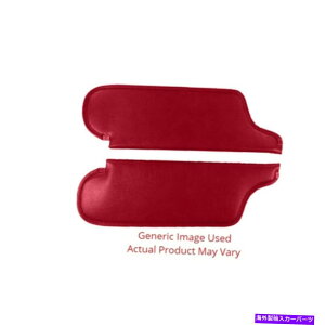 TVF[h 1964ÑToCU[NCX[300CyAj[[J[j[|[gRo[`uN] Sun Visor for 1964 Chrysler 300 Imperial New Yorker Newport Convertible Crimson