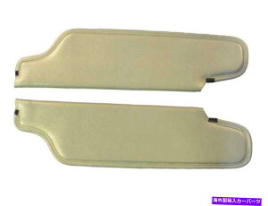 �T���V�F�[�h 67-68�_�b�W�_�[�c2DR�R���o�[�`�u���P������318���C�g���^���b�N�u���[�̃T���o�C�U�[ Sun Visor for 67-68 Dodge Dart 2DR Convertible Cologne #318 Light Metallic Blue�y���s�A���i�z