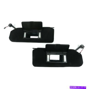 TVF[h yAXVꂽToCU[1997-2004 Corvette C5̖邢LEDCgtTVF[h Pair Updated Sun Visors Sun Shades W/Bright LED Light For 1997-2004 Corvette C5