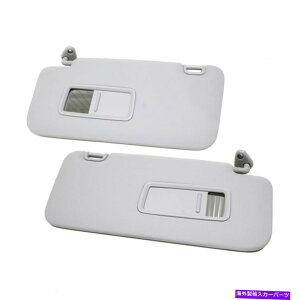 TVF[h 1yAtg+XotHX^[2009-2013 2010NO[̉EToCU[ 1Pair Front Left+Right Sun Visor For Subaru Forester 2009-2013 2010 Gray