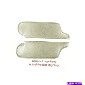 �T���V�F�[�h 1967�N����1968�N�̃T���o�C�U�[�t�F�A���[��500 GT XL Thunderbird 2 Dr Hardtop Parchment Sun Visor for 1967-1968 Fairlane 500 GT XL Thunderbird 2 Dr Hardtop Parchment�y���s�A���i�z