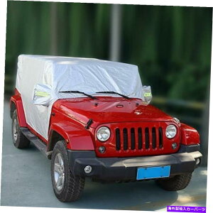 �T���V�F�[�h RT-TCZ�J�[���C���T���V�F�[�h�J�o�[ RT-TCZ Car Rain Sunshade Cover for 2007-2020 Jeep Wrangler JK JL 4 Door Windp...�y���s�A���i�z