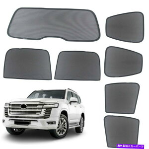TVF[h g^hN[U[300 2022 LC300̎Ԃ̎CTVF[hJ[e Car Magnetic Window Sunshade Curtain For Toyota Land Cruiser 300 2022 LC300