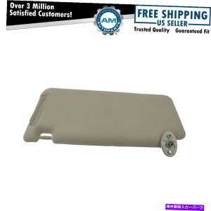 TVF[h g^sbNAbvp̓~[ƊgRHOEM^NXToCU[ OEM Tan Cloth Sun Visor with Integrated Mirror & Extension RH for Toyota Pickup