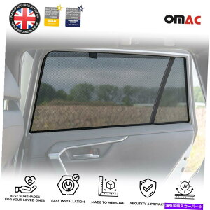 TVF[h g^RAV4̃I[gTVF[h2019-2022oCU[ATChEBhEbVJo[2 PCS Auto Sunshade For Toyota RAV4 2019-2022 Visor Rear Side Window Mesh Cover 2 Pcs