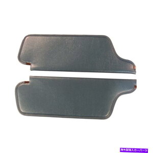 �T���V�F�[�h 1969�N����1970�N�̃T���o�C�U�[�v���}�X���[�h�����i�[�AGTX 2�h�A�n�[�h�g�b�v�u���b�N Sun Visor for 1969-1970 Plymouth Road Runner, GTX 2 Door Hardtop Black�y���s�A���i�z