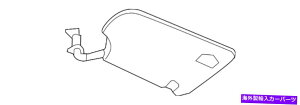 TVF[h {GMG{j[hCo[TChTVF[h23142247 Genuine GM Ebony Driver Side Sunshade 23142247
