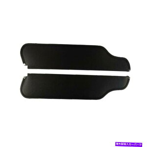 TVF[h 1952N1954ÑToCU[tH[hNXgC2hARo[`uX[YubN Sun Visor for 1952-1954 Ford Crestline 2 Door Convertible Smooth Black