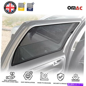 TVF[h {{XC70̃I[gTVF[h2007-2016 SWoCU[ATChEBhEJo[bV2x Auto Sunshade For Volvo XC70 2007-2016 SW Visor Rear Side Window Cover Mesh 2x