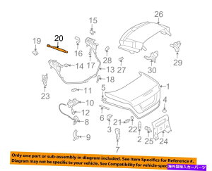 supports shock ZfXOEM 05-11 SLK350gNtgT|[gXgbgVbNA[1717500036 MERCEDES OEM 05-11 SLK350 Trunk-Lift Support Strut Shock Arm 1717500036