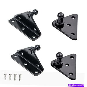 supports shock �K�X�X�g���b�g���t�g�̂��߂�10mm�{�[���X�^�b�h�}�E���g�u���P�b�g�T�|�[�g�V���b�N�X�v�����O�v���b�v 10MM Ball Stud Mounting Brackets for Gas Struts Lift Supports Shocks Spring Prop�y���s�A��