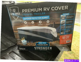 カーカバー Tyvek Ultra Shield Premium Travel Trailer/ RVカバー18-20 ' Tyvek Ultra Shield Premium Travel Trailer/ Rv Cover 18-20’