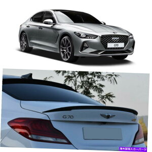 �J�[�J�o�[ 2018�N2019�N�q�����_�C�W�F�l�V�XG70�ɓh�����ꂽ�g�����N���b�v���A�X�|�C���[ Trunk Lip Rear Spoiler PAINTED for 2018 2019 Hyundai Genesis G70�y���s�A���i�z