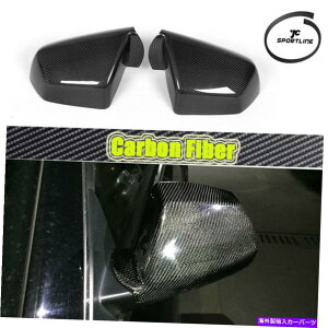 US�~���[ Cadillac CTS 2009-2013�T�C�h�h�A�o�b�N�~���[�J�o�[�J�[�{���t�@�C�o�[�ɓK���Ă��܂� Fit For Cadillac CTS 2009-2013 Side Door Rearview Mirror Cover Carbon Fiber