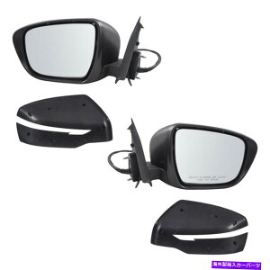 US~[ TChr[̃p[~[̃Zbg15 16 17̓YW[ÑVOiKXnEWO Set of Side View Power Mirrors Signal Glass & Housing for 15 16 17 Nissan Juke