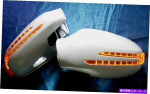 US~[ ZfXW208 CLKNX96?02hĂȂ^CvLEDTCh~[Jo[ Fits Mercedes W208 CLK-Class 96~02 UNPAINTED Arrow Type LED Side Mirror Cover