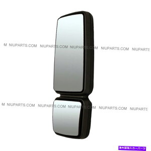 US�~���[ �h�A�~���[�u���b�Nw/ led�^�[���V�O�i���X�g���b�vRH�t�B�b�g�F����4300 4400 7400 Door Mirror Black w/ LED Turn Signal Strip RH Fit: International 4300 4400 7400�y���s�A���i�z