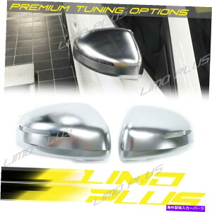 US~[ 2x}bgNEBO~[AEfBTT 8J R8 TTS TTRS 06-14 MC9pJo[Lbv 2x Matt Chrome Wing Mirror Cover Caps For Audi TT 8J R8 TTS TTRS 06-14 mc9