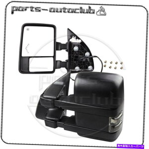 US~[ ~[08-16tH[hF250̓d͉MMƖƖCg Tow Mirrors Power Heated Signal Arrow Light Clearance Light For 08-16 Ford F250