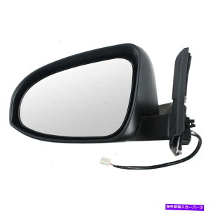 US~[ VhCo[p[TCh~[OXnEWO15-17g^Xnb`obN New Drivers Power Side Mirror Glass Housing for 15-17 Toyota Yaris Hatchback