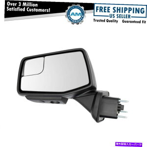 US�~���[ �~���[�p���[���M�X�|�b�^�[�܂��݋��E�������v�[�h���X�g���C�vLH GMC�p Mirror Power Heated Spotter Fold Perimeter Memory Puddle Striped LH for GMC�y���s�A���i�z