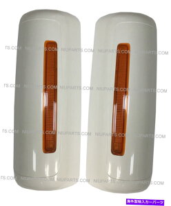 US~[ hA~[Jo[zCg - hCo[ƏȑitBbgFۓIȃvX^j Door Mirror Cover White - Driver & Passenger Side (Fit: International ProStar)