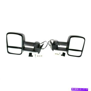 US~[ 1988N1999Ñp[~[V{[C1500]fAKXyA Power Mirror For 1988-1999 Chevrolet C1500 Telescopic Dual Glass Pair