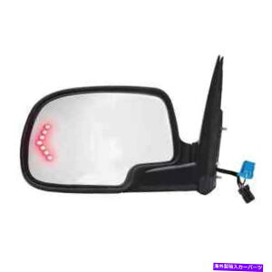 US�~���[ 2003 2004 2005�V�{���[�A�o�����V�F1500 2500 LH�h���C�o�[�T�C�h�~���[�V����w/�M�� 2003 2004 2005 Chevrolet Avalanche 1500 2500 LH Driver Side Mirror NEW W/Signal�y���s�A���i�z